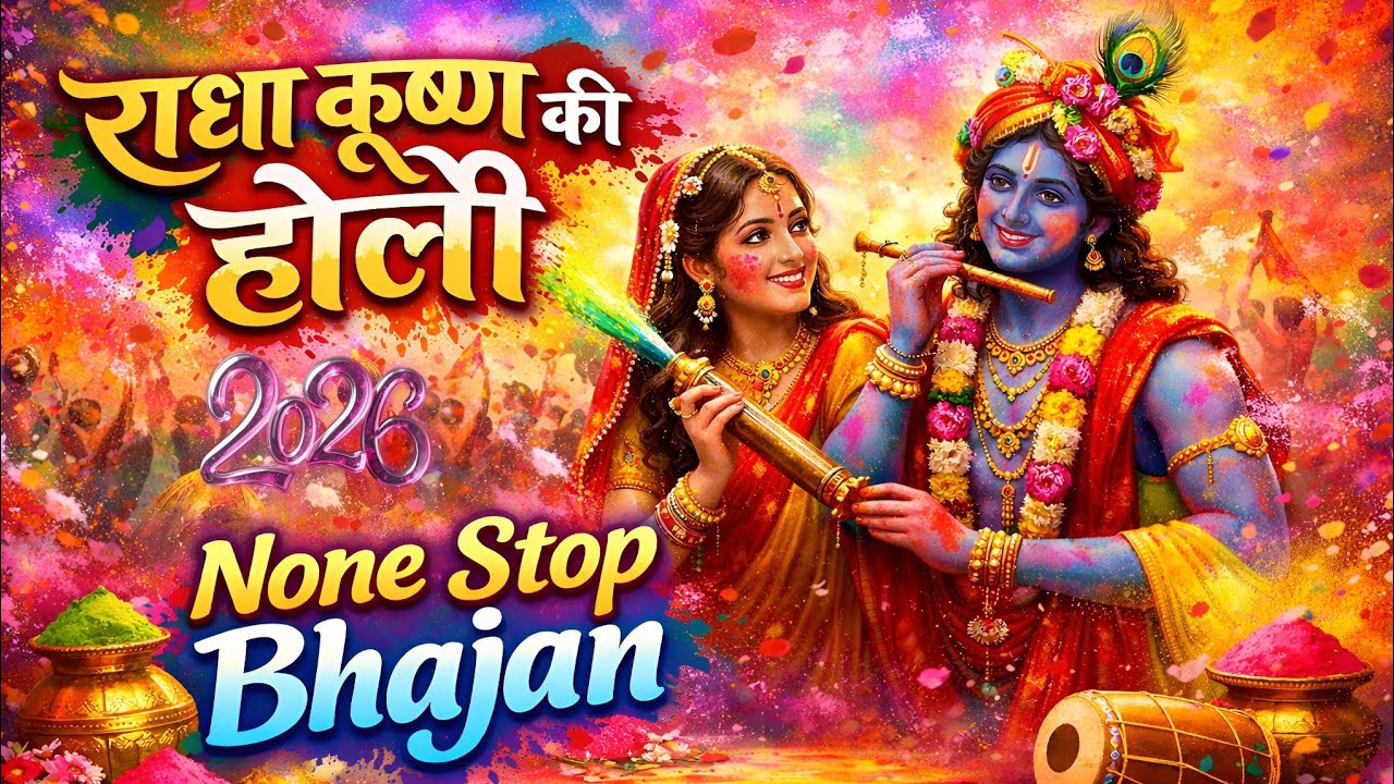 Radha Krishna Ki Holi 2026 🌸 | Nonstop Bhajan | राधा कृष्ण की होली स्पेशल भजन | Holi Bhakti Songs
