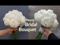 #Peony #Bridal #Bouquet #White How to make bridal bouquet of peony
