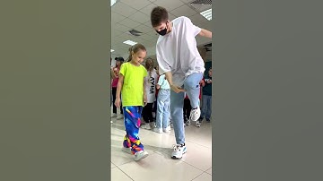 Thumbnail of TEACHING SHUFFLE ⭐️ LITTLE KIDS DANCING 😱❤️‍🔥 Tuzelity Shuffle 😎