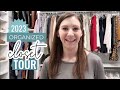 2023 ORGANIZED CLOSET TOUR // Part 1 + Easy Ways To Organize Your Closet