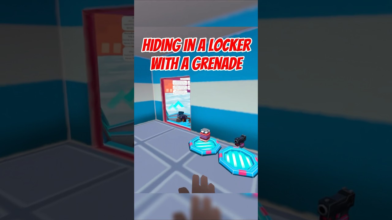 Sneaky Grenades #gaming #quest2 #oculus #videogames #vrgaming #recroom #gorillatag