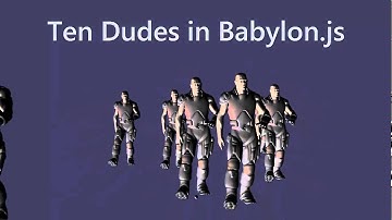 Babylon.js : An Example of Mesh Cloning