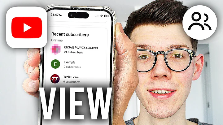 How To See Your Subscribers On YouTube Mobile - Step By Step