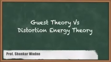 Explained: Guest theory Vs Distortion energy theory  | Theories of Failure | GATE Machine Design