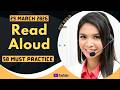 PTE Read Aloud - MARCH 2026 - MUST PRACTICE