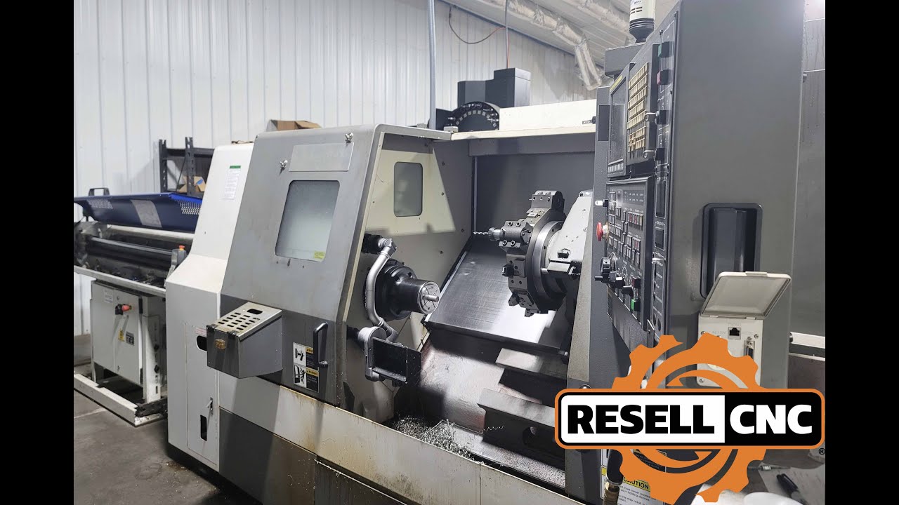 2011 Samsung SL-30 CNC Turning Center w/ Bar Feeder