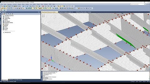 NEW in Femap 2301- Body Mesher & Beam Elements