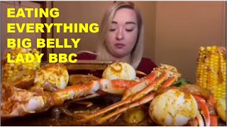 Eating Everything Bbc Lady Big Belly Stuffing