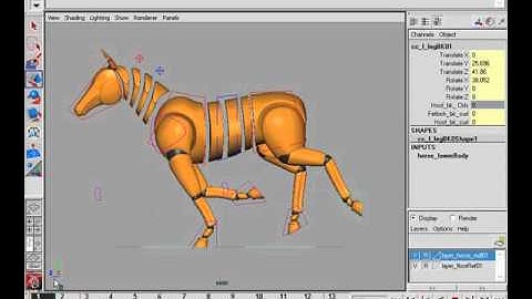 Animating Quadrupeds. Part 4. Autodesk Maya