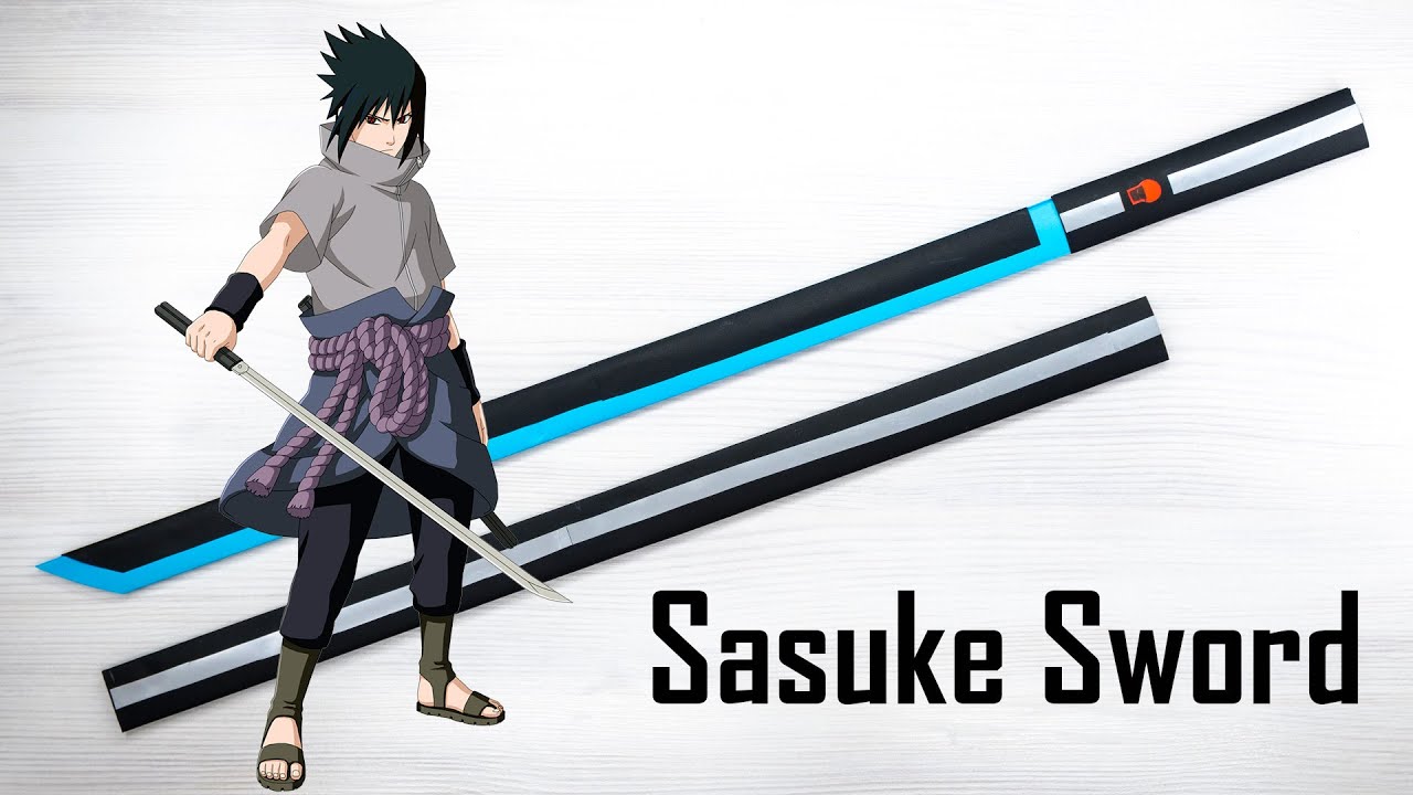 Sasuke Katana - Recreating the Iconic Sword Out of Paper - YouTube