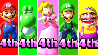 Mario Party Superstars - All Characters Losing Animations