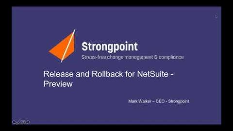 Say goodbye to the bundler with Release and Rollback for NetSuite
