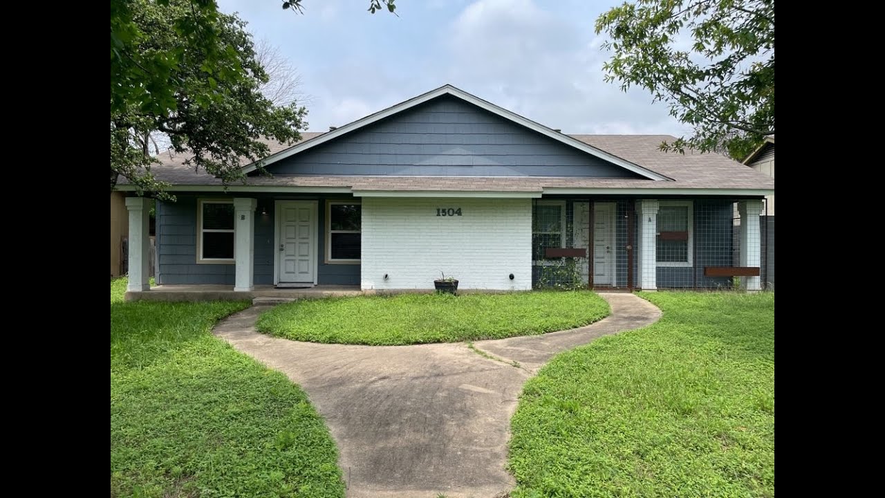 Austin Duplexes for Rent 2BR/1BA by GDAA Property Management Austin, TX YouTube
