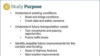 U.S 18 Corridor Study Public Input Survey