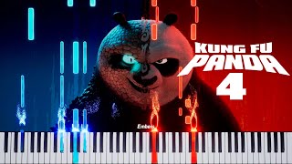 Kung Fu Panda 4 - Hit Me Baby One More Time - Piano Tutorial Synthesia