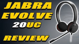 JABRA EVOLVE 20 UC STEREO UNBOXING | REVIEW - Noise Cancelling Headset and Mic screenshot 3