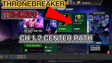 MCOC | Thronebreaker August EQ 1.2 | CenterPath | NO REST FOR THE WICKED | No Revives | Free To Play