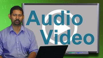 HTML - Flash, Video & Audio  (Lesson 10)