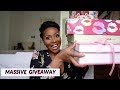 UNBOXING MY GIFTS + MASSIVE GIVEAWAY | DIMMA UMEH