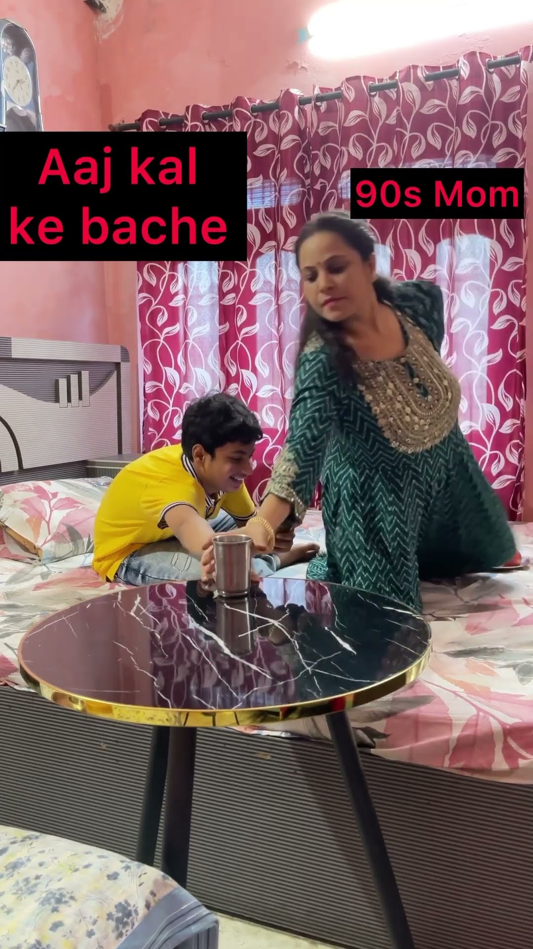 Aaj kal ke bache vs mom #shorts #views #trending