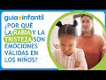 Cómo acompañar las emociones de mi hijo si son intensas 😡 | Guía de educación emocional para padres