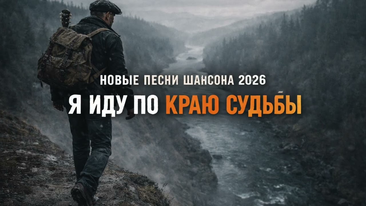 🔥 Шансон 2026 | Я иду по краю судьбы — до мурашек!/Тронет до глубины души .