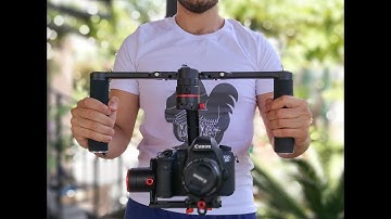 Unboxing and first test Feiyutech α2000 3-Axis DSLR gimbal