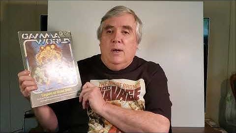 Hobby Shop 1982 Episode1: Gamma World Module GW1 Legion of Gold