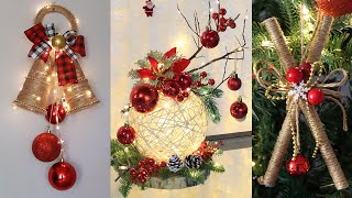 8 Jute Craft Christmas Decorations Ideas ,8 Jute Christmas craft 2022