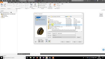 How to set up an Inventor Project an import ready made parts