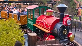 [4K] Thunder Mountain Railroad Roller Coaster - Disneyland Park, California | 4K 60FPS POV