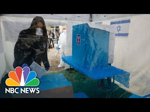 special-polling-booths-opened-for-quarantined-israeli-voters-amid-coronavirus-concerns-|-nbc-news