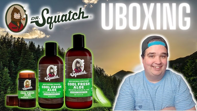 INITIAL THOUGHTS!* DR. SQUATCH PINETAR SHAMPOO & CONDITIONER!! 