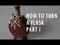Turning a Wooden Flask on a Pole Lathe