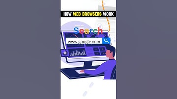 How Web Browsers Work?? technology Behind Web Browser #shorts #ytshorts #tech #facts