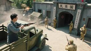 抗日電影:特工小隊偽裝潛入日軍基地沒想到踏入陷阱,小夥反應迅速一槍擊殺大佐引爆炸彈殲滅全部日軍!| 战争 | #抗日 #女特工電影