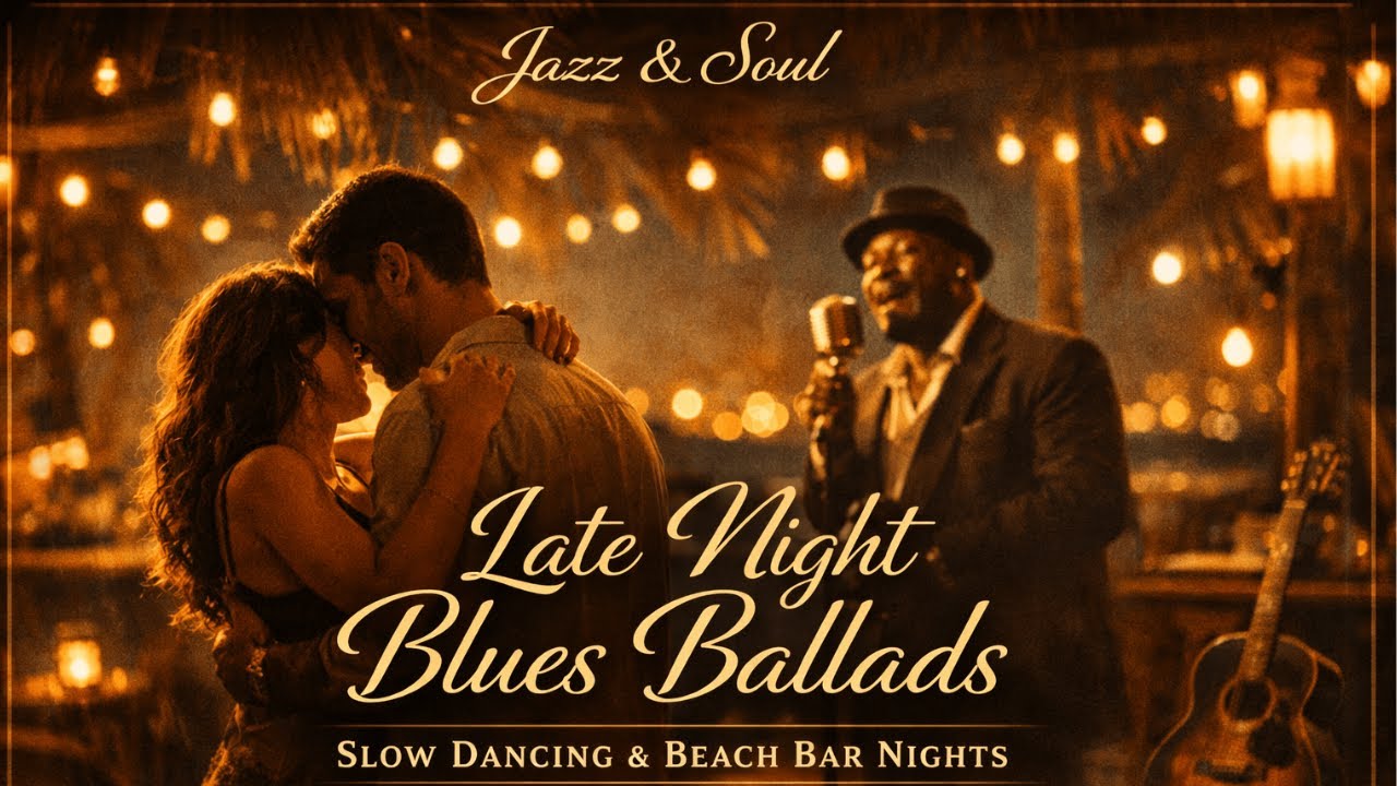 Late Night Blues Ballads – Deep Male Vocals for Slow Dancing & Beach Bar Nights
