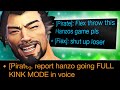Carrying the weirdest toxic thrower as hanzo 4 vs 5