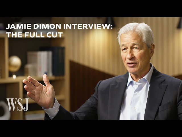 Jamie Dimon on the Economy, U.S.-China, Overseas Wars and More: Full Interview | WSJ class=