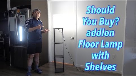 Should You Buy? addlon Floor Lamp with Shelves