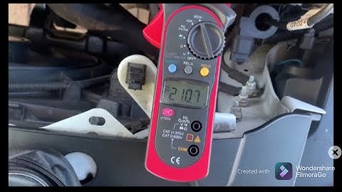 How to test starter current Draw