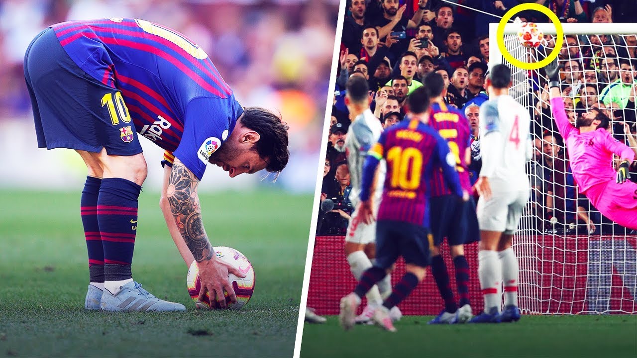 How Messi Became The Best Free Kick Taker In The World Oh My Goal Youtube