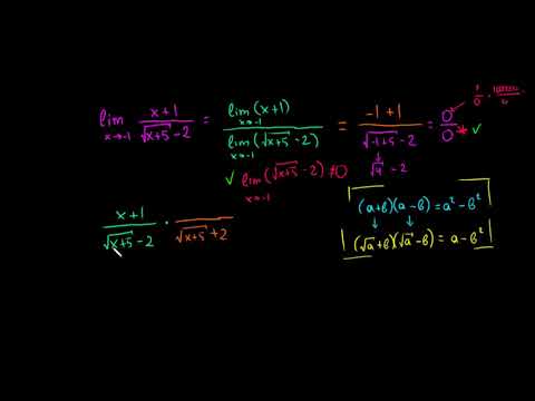 ზღვრები რაციონალიზაციით