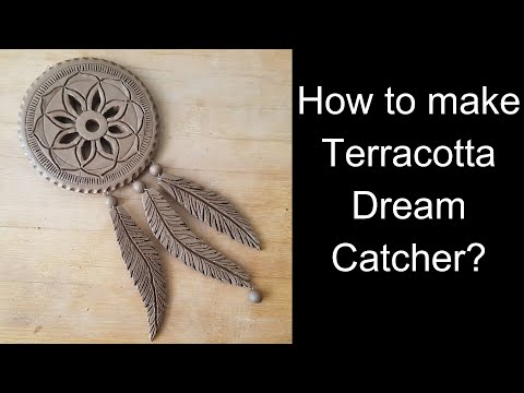 Dream catcher diy kit step by step tutorial - Malaysia Clay Art