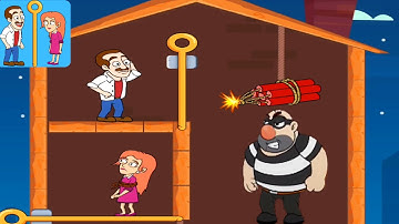 Home Pin - Pull Him Out - How To Loot - Gameplay Walkthrough Level 41-80 (Android,ios)