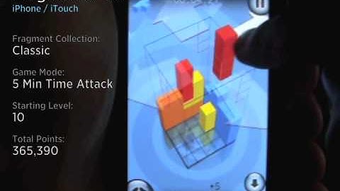 Fragmental 3D Classic Time Attack