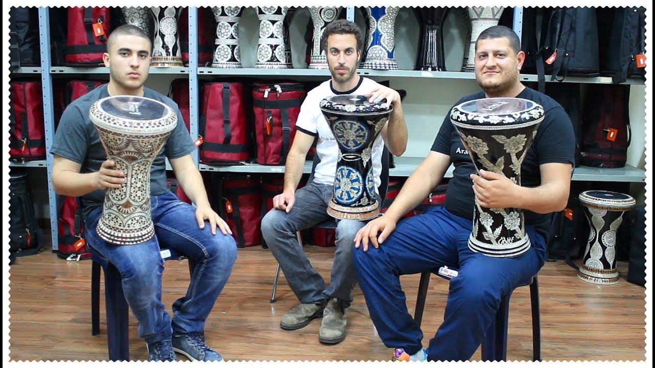 Mother of Pearl Sadaf Darbuka - Our Best Solo