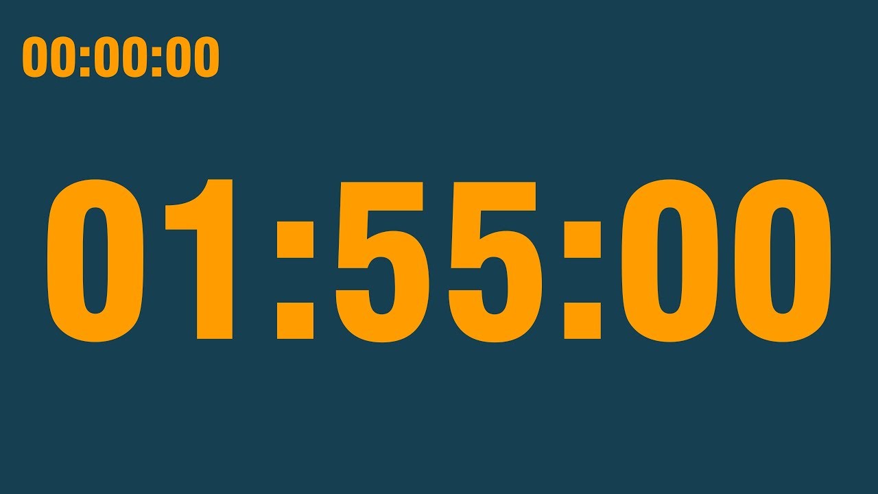 55 Minute Timer / Set alarm for 55 minutes from now. - pic-lard