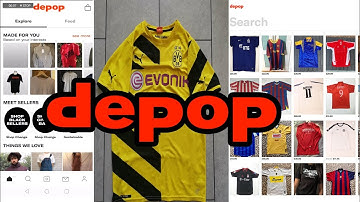 Depop - First time experience - Dortmund shirt purchase