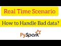 Pyspark scenarios 18  how to handle bad data in pyspark dataframe using pyspark schema pyspark